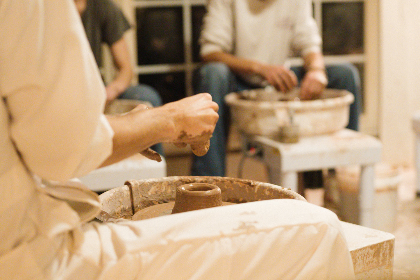 HAND + CLAY : 3 Week Pottery Class - March sessions